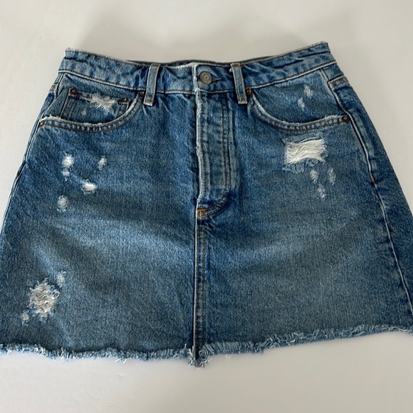 Boyish Dresses & Skirts - Boyish button, fly, jeans, mini skirt